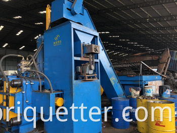 Y83W-250 Horizontal Automatic Steel Turnings Briquette Machine (CE)